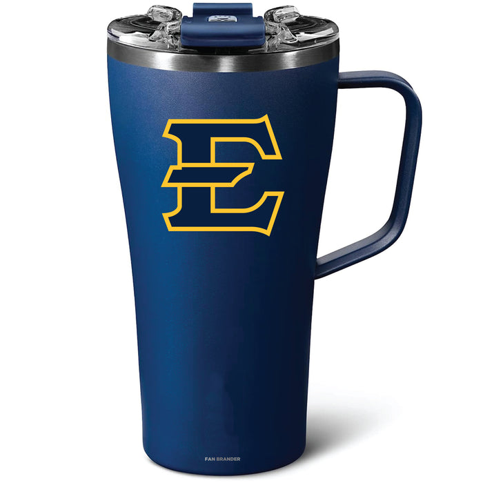 BruMate Toddy 22oz Tumbler with Eastern Tennessee State Buccaneers Primary Logo