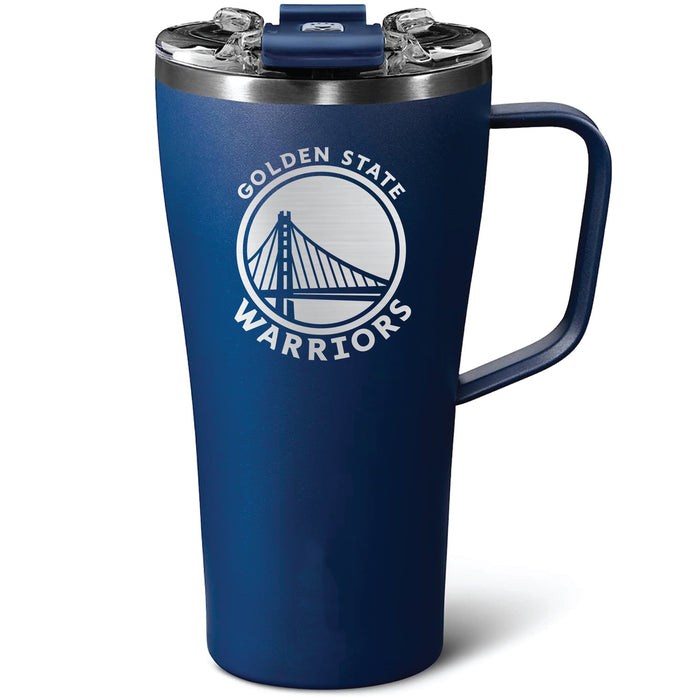 BruMate Toddy 22oz Tumbler with Golden State Warriors Etched Primary Logo
