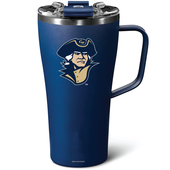 BruMate Toddy 22oz Tumbler with George Washington Colonials Secondary Logo