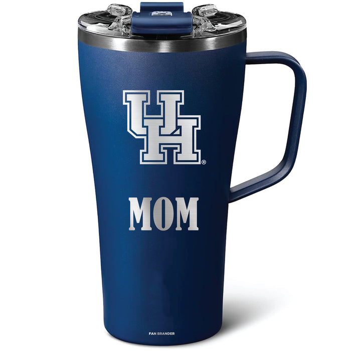 BruMate Toddy 22oz Tumbler with Houston Cougars Mom Primary Logo