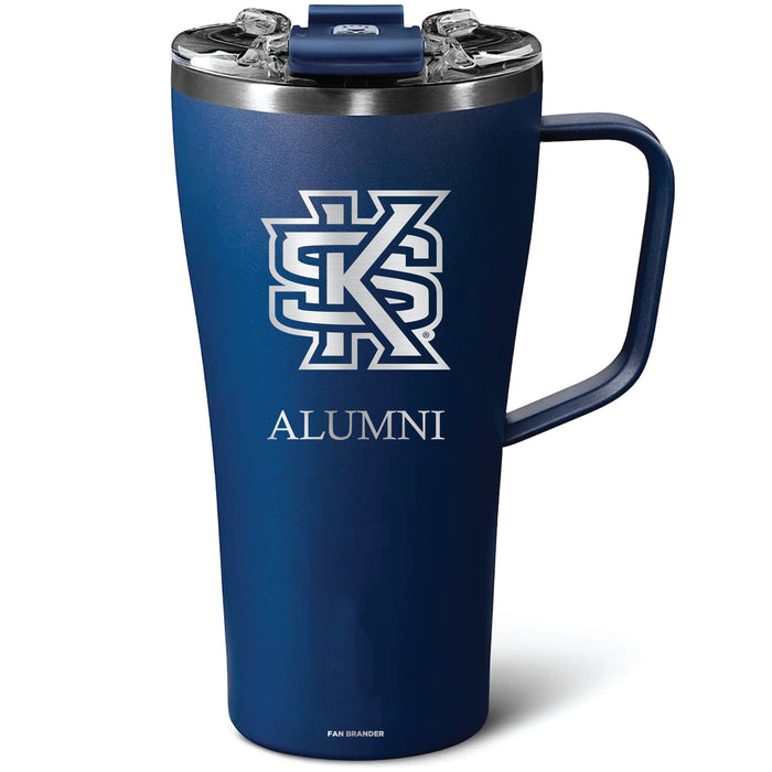 BruMate Toddy 22oz Tumbler with Kennesaw State Owls Alumni Primary Logo