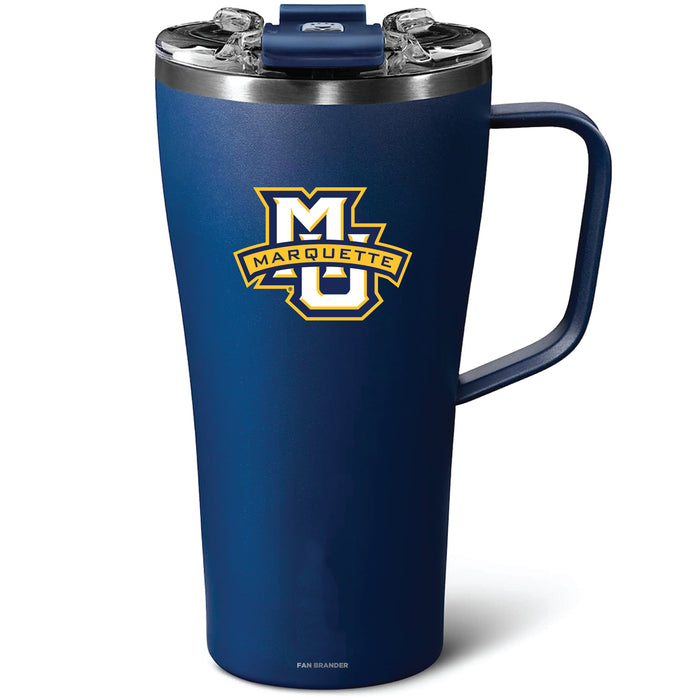 BruMate Toddy 22oz Tumbler with Marquette Golden Eagles Primary Logo