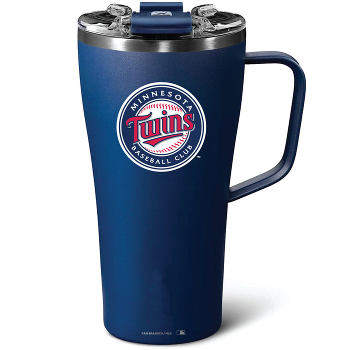 BruMate Toddy 22oz Tumbler with Minnesota Twins Primary Logo