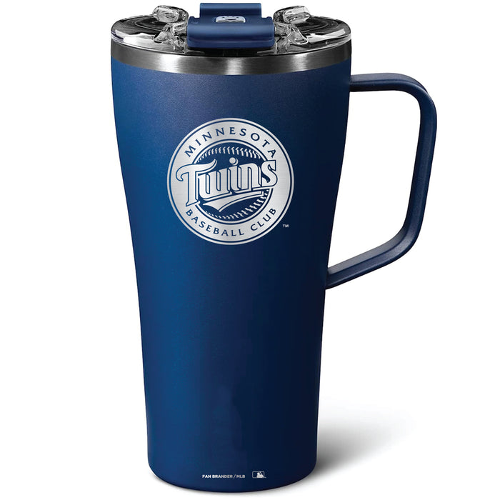 BruMate Toddy 22oz Tumbler with Minnesota Twins Primary Logo