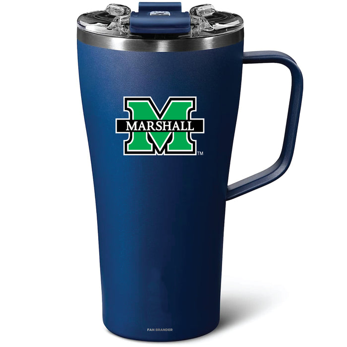BruMate Toddy 22oz Tumbler with Marshall Thundering Herd Primary Logo