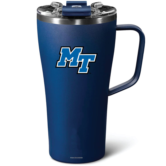 BruMate Toddy 22oz Tumbler with Middle Tennessee State Blue Raiders Secondary Logo