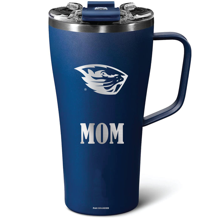 BruMate Toddy 22oz Tumbler with Oregon State Beavers Mom Primary Logo