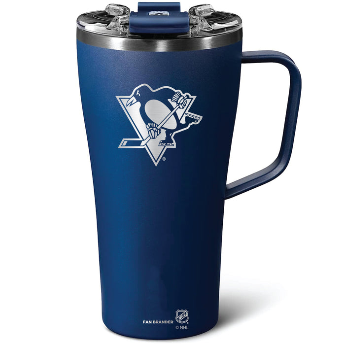 BruMate Toddy 22oz Tumbler with Pittsburgh Penguins Primary Logo