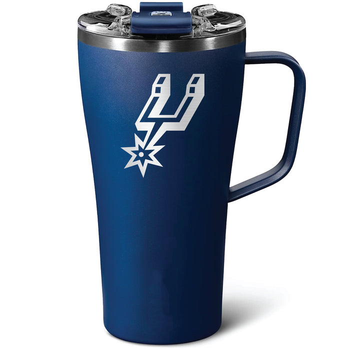BruMate Toddy 22oz Tumbler with San Antonio Spurs Etched Primary Logo