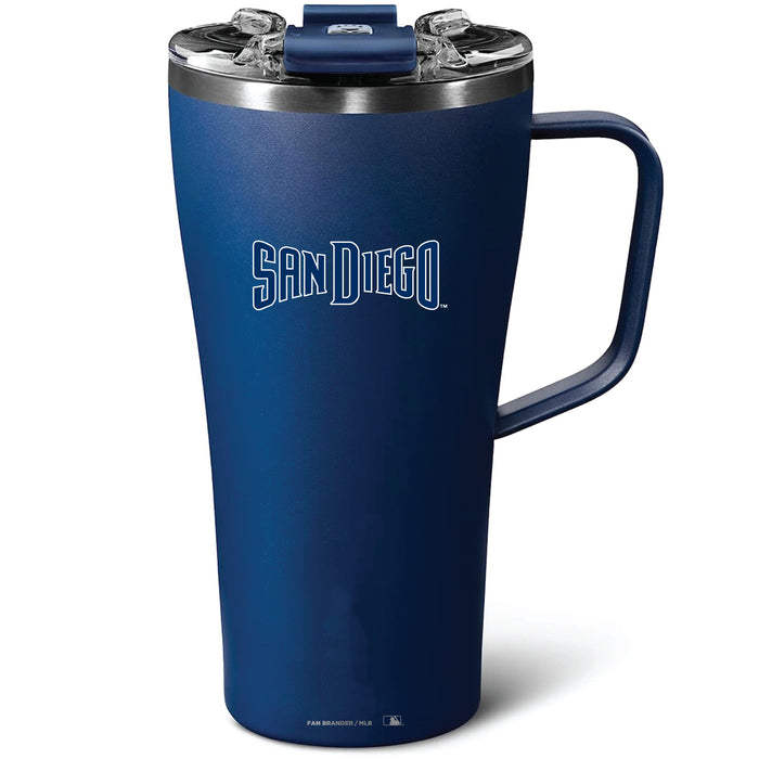 BruMate Toddy 22oz Tumbler with San Diego Padres Wordmark Logo