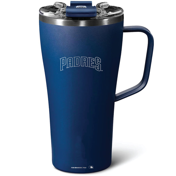 BruMate Toddy 22oz Tumbler with San Diego Padres Secondary Etched Logo
