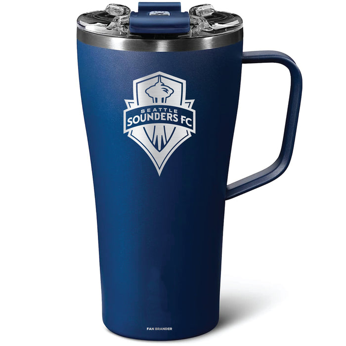 BruMate Toddy 22oz Tumbler with Seatle Sounders Primary Logo