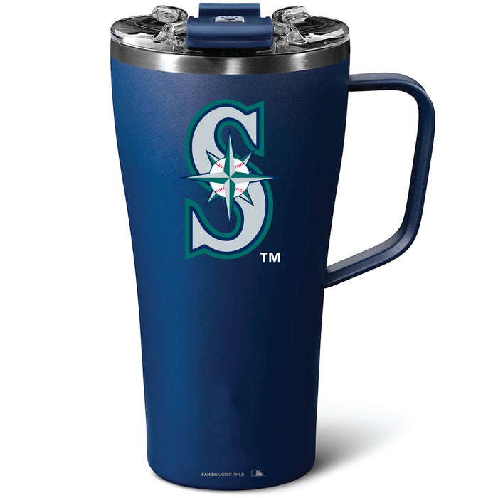BruMate Toddy 22oz Tumbler with Seattle Mariners Secondary Logo
