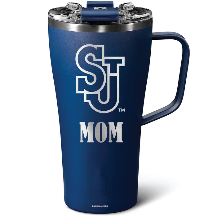 BruMate Toddy 22oz Tumbler with St. John's Red Storm Mom Primary Logo