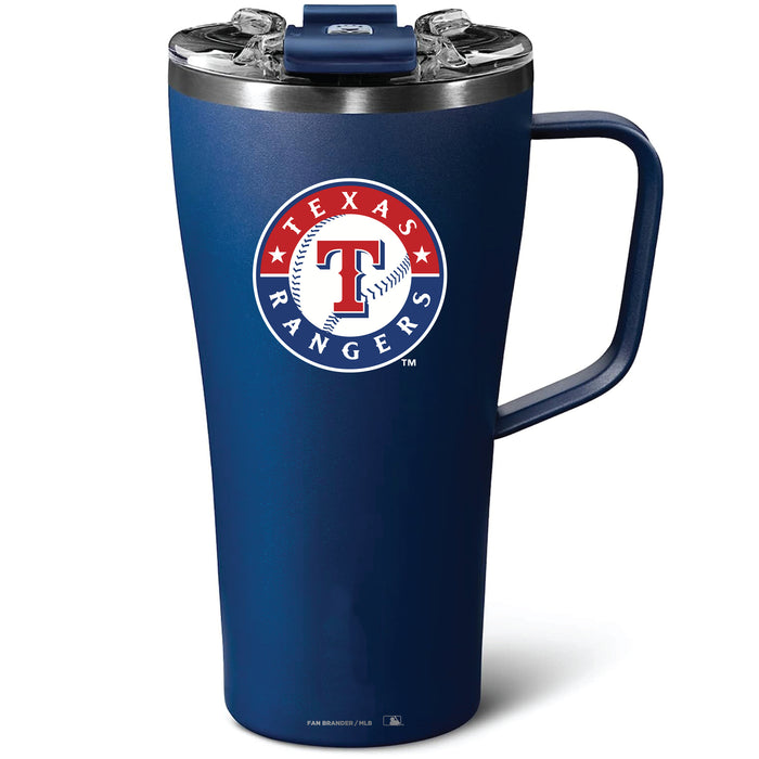 BruMate Toddy 22oz Tumbler with Texas Rangers Primary Logo