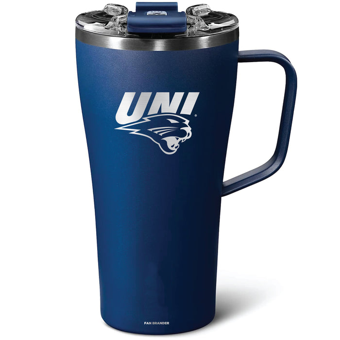 BruMate Toddy 22oz Tumbler with Northern Iowa Panthers Primary Logo