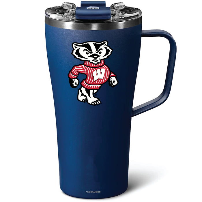 BruMate Toddy 22oz Tumbler with Wisconsin Badgers Secondary Logo