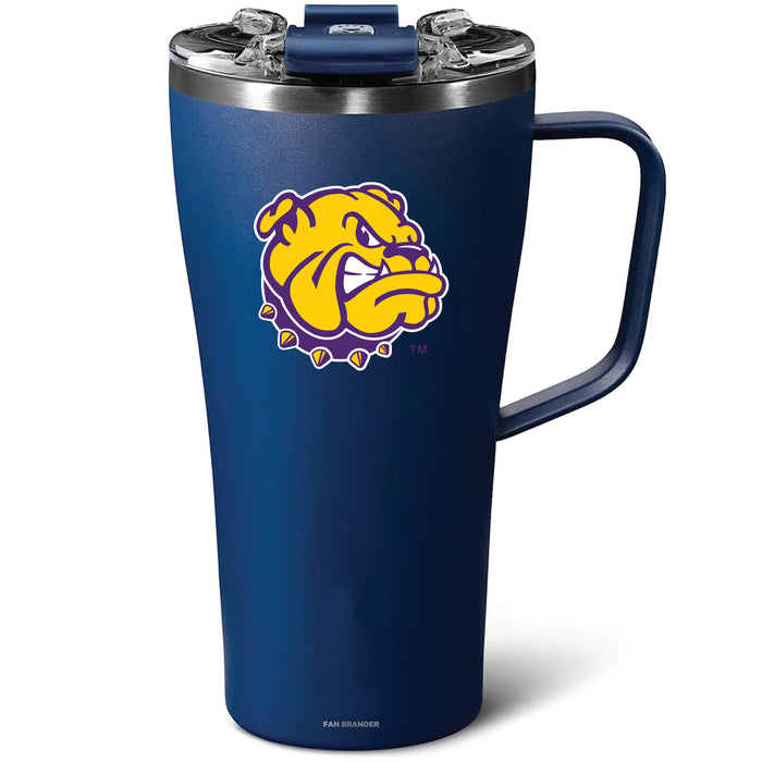 BruMate Toddy 22oz Tumbler with Western Illinois University Leathernecks Secondary Logo