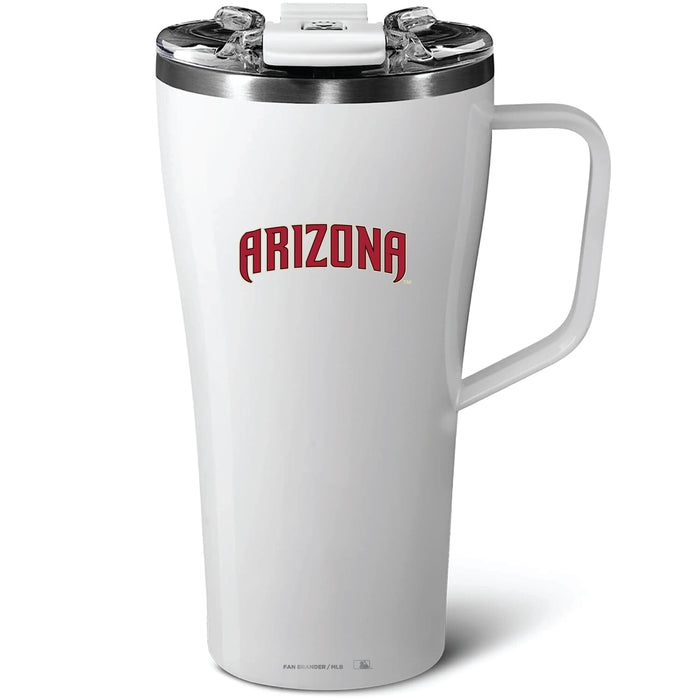 BruMate Toddy 22oz Tumbler with Arizona Diamondbacks Wordmark Logo