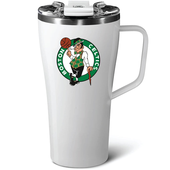 BruMate Toddy 22oz Tumbler with Boston Celtics Primary Logo