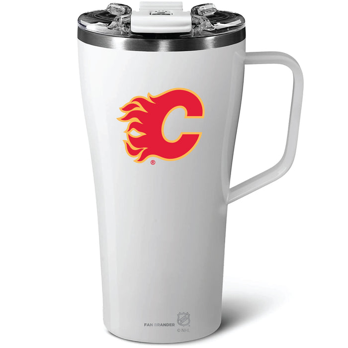 BruMate Toddy 22oz Tumbler with Calgary Flames Primary Logo