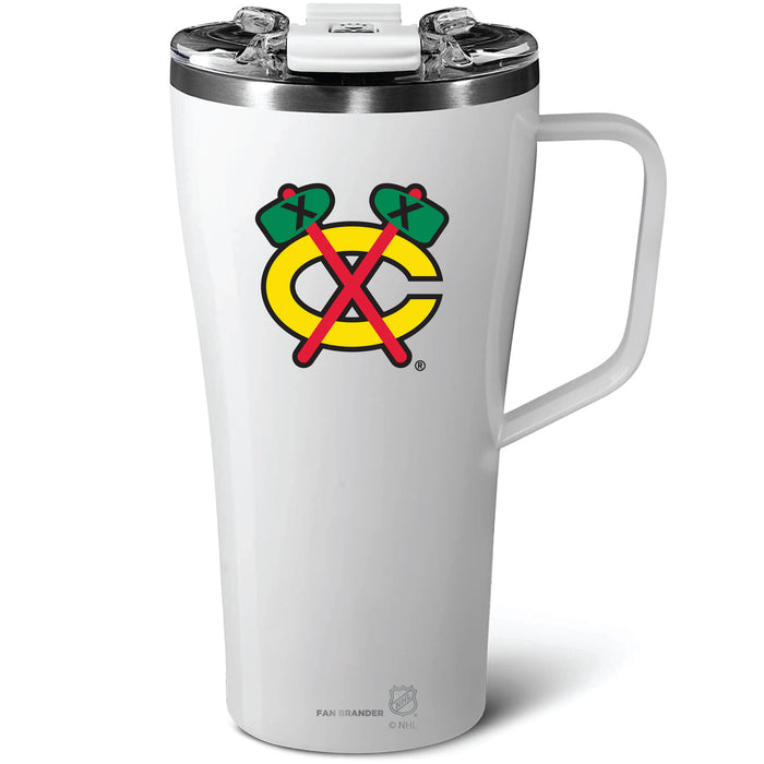 BruMate Toddy 22oz Tumbler with Chicago Blackhawks Secondary Logo