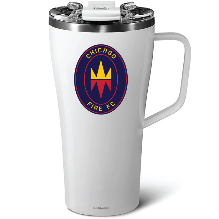 BruMate Toddy 22oz Tumbler with Chicago Fire Primary Logo