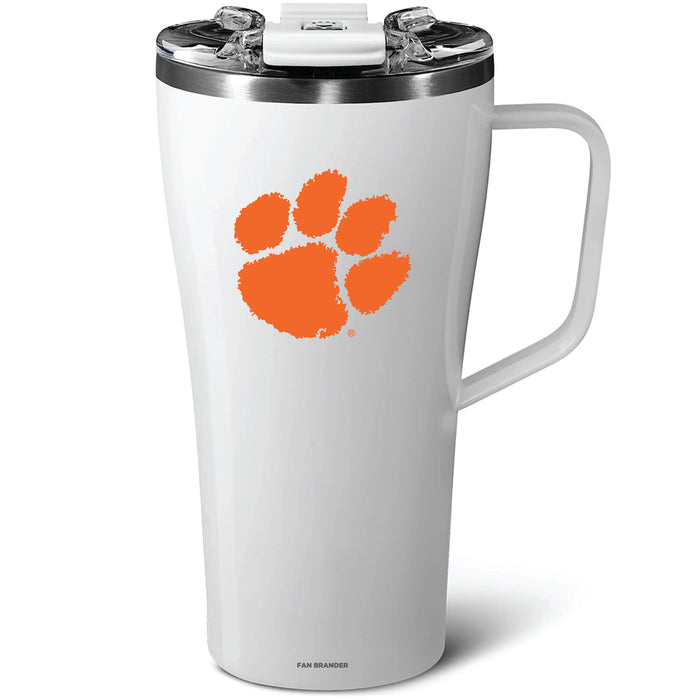 BruMate Toddy 22oz Tumbler with Clemson Tigers Primary Logo