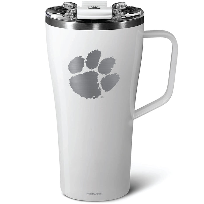 BruMate Toddy 22oz Tumbler with Clemson Tigers Primary Logo