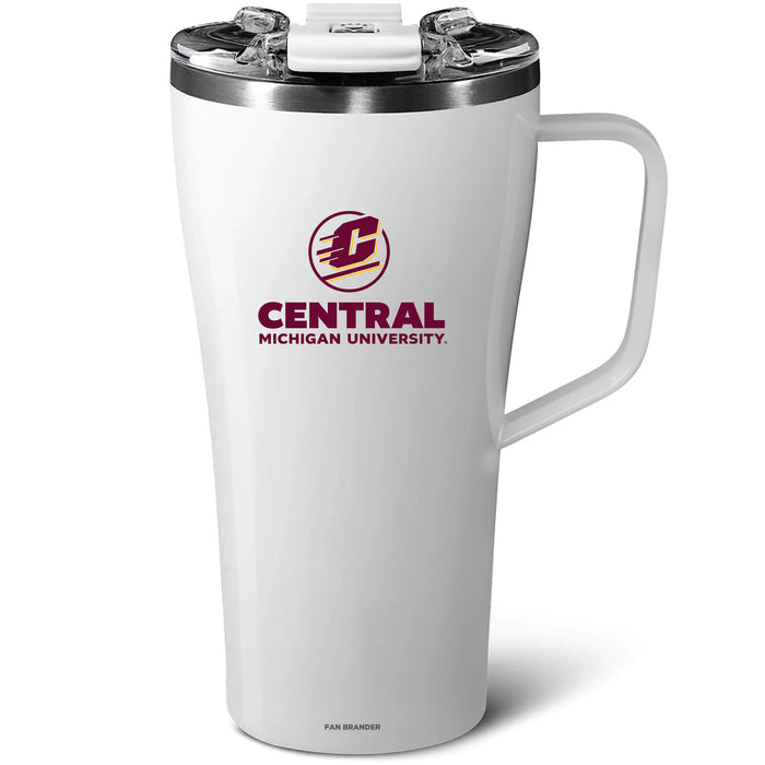 BruMate Toddy 22oz Tumbler with Central Michigan Chippewas Secondary Logo