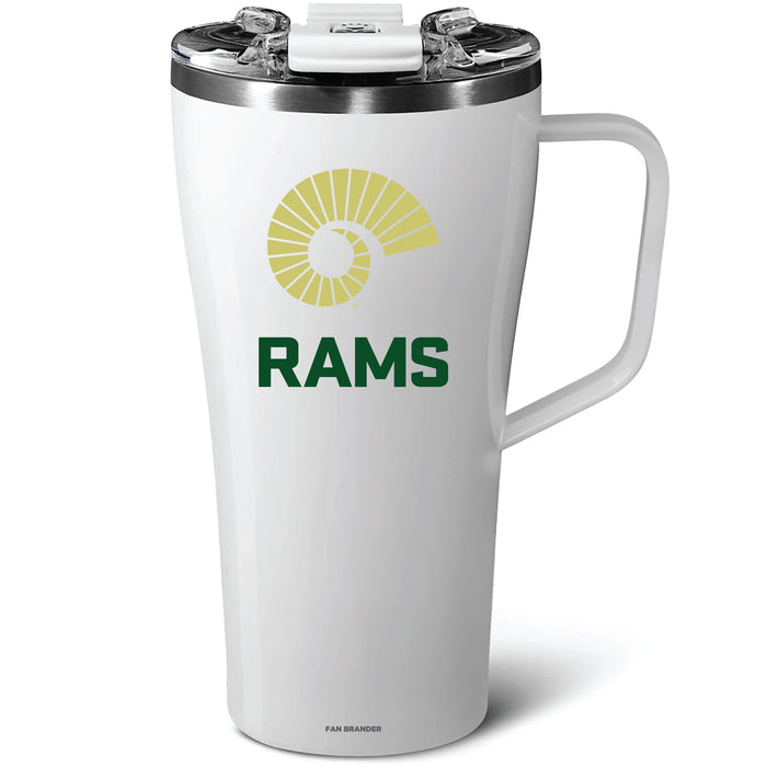 BruMate Toddy 22oz Tumbler with Colorado State Rams Secondary Logo