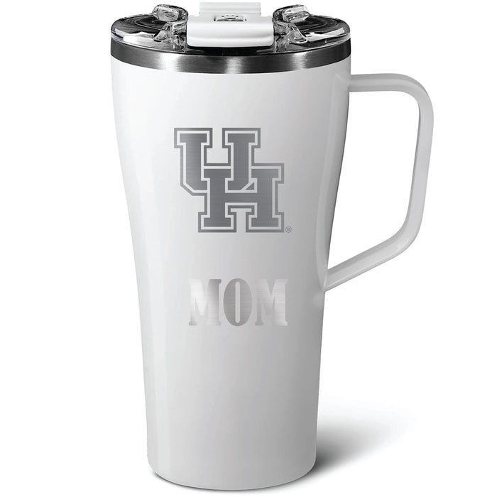 BruMate Toddy 22oz Tumbler with Houston Cougars Mom Primary Logo
