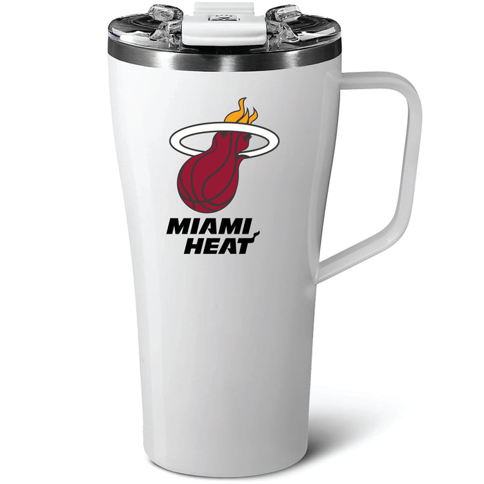 BruMate Toddy 22oz Tumbler with Miami Heat Primary Logo