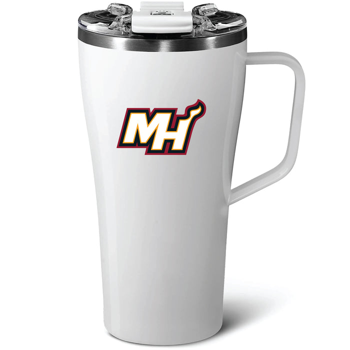 BruMate Toddy 22oz Tumbler with Miami Heat Secondary Logo