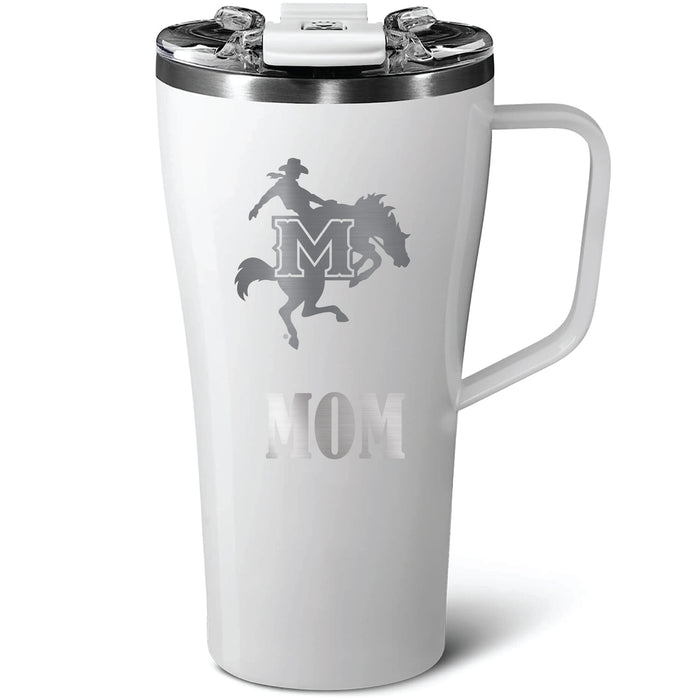 BruMate Toddy 22oz Tumbler with McNeese State Cowboys Mom Primary Logo