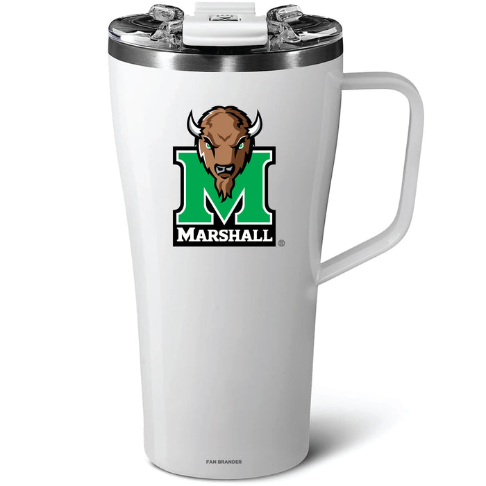 BruMate Toddy 22oz Tumbler with Marshall Thundering Herd Secondary Logo