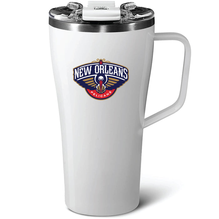 BruMate Toddy 22oz Tumbler with New Orleans Pelicans Primary Logo