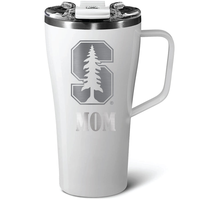 BruMate Toddy 22oz Tumbler with Stanford Cardinal Mom Primary Logo