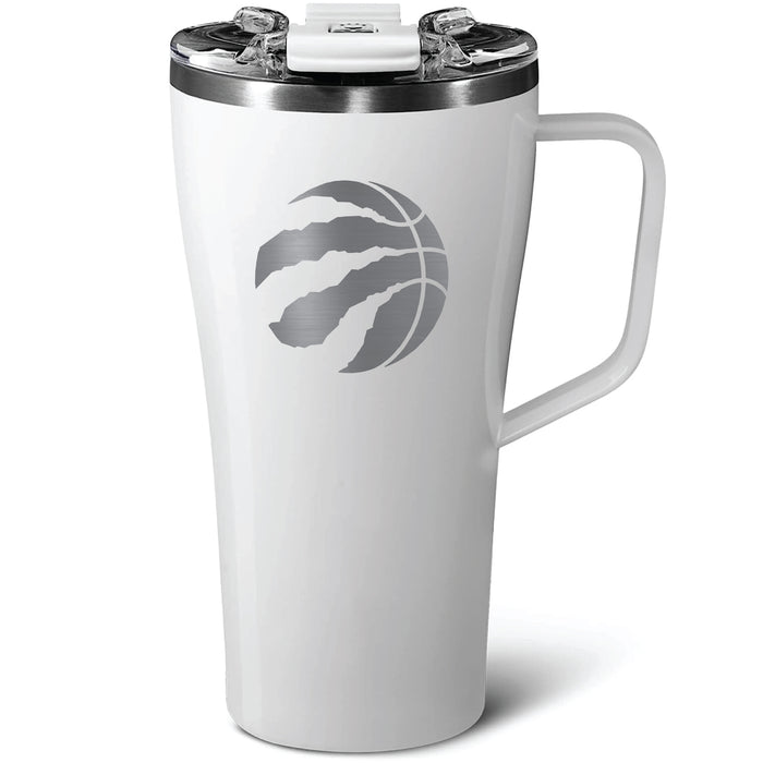 BruMate Toddy 22oz Tumbler with Toronto Raptors Etched Primary Logo