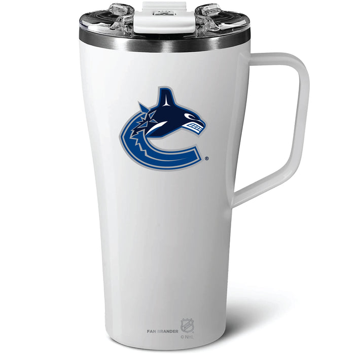 BruMate Toddy 22oz Tumbler with Vancouver Canucks Primary Logo