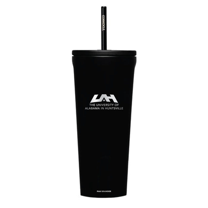 Corkcicle Cold Cup Triple Insulated Tumbler with UAH Chargers Primary Logo