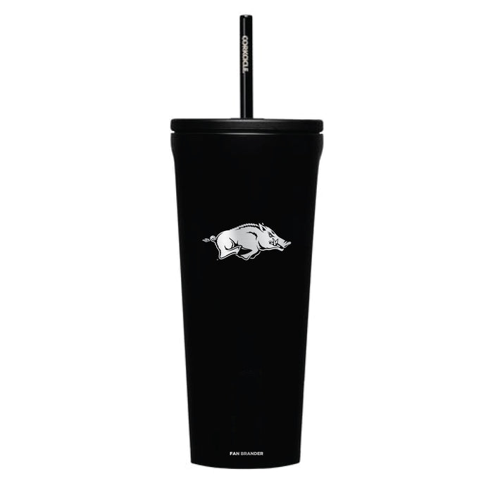 Corkcicle Cold Cup Triple Insulated Tumbler with Arkansas Razorbacks Primary Logo