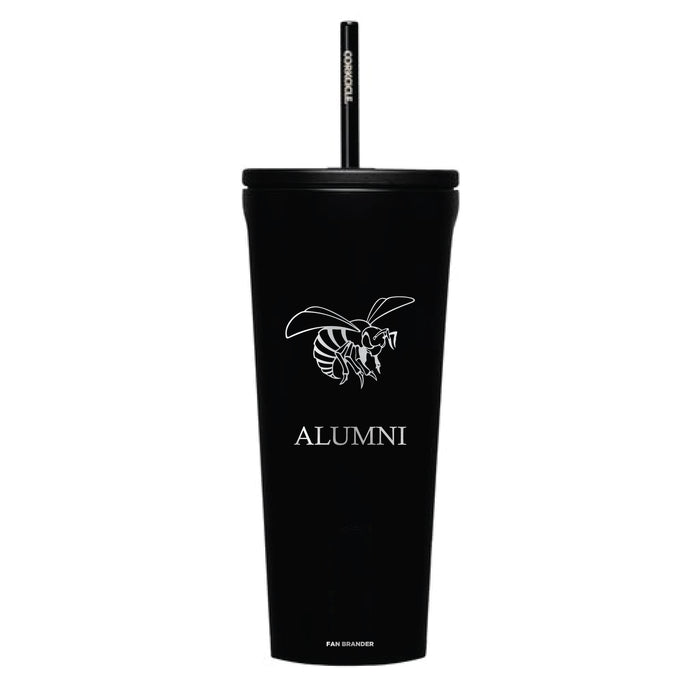 Corkcicle Cold Cup Triple Insulated Tumbler with Alabama State Hornets Alumni Primary Logo