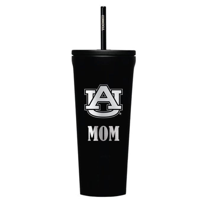 Corkcicle Cold Cup Triple Insulated Tumbler with Auburn Tigers Mom Primary Logo