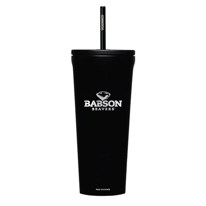 Corkcicle Cold Cup Triple Insulated Tumbler with Babson University Primary Logo