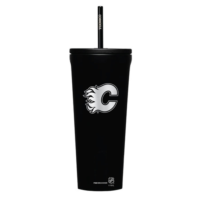 Corkcicle Cold Cup Triple Insulated Tumbler with Calgary Flames Primary Logo