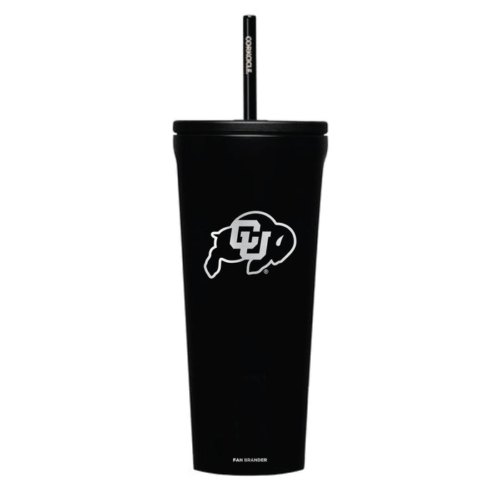 Corkcicle Cold Cup Triple Insulated Tumbler with Colorado Buffaloes Primary Logo