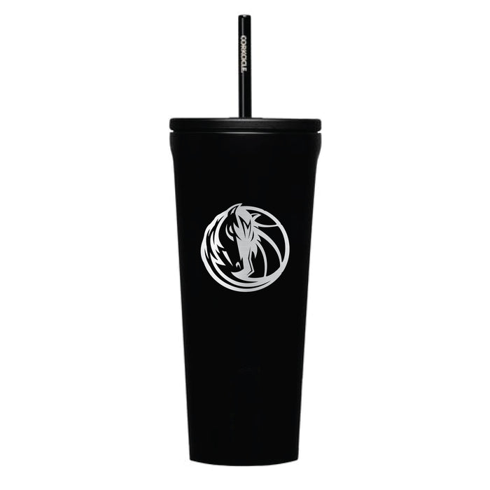 Corkcicle Cold Cup Triple Insulated Tumbler with Dallas Mavericks Etched Primary Logo