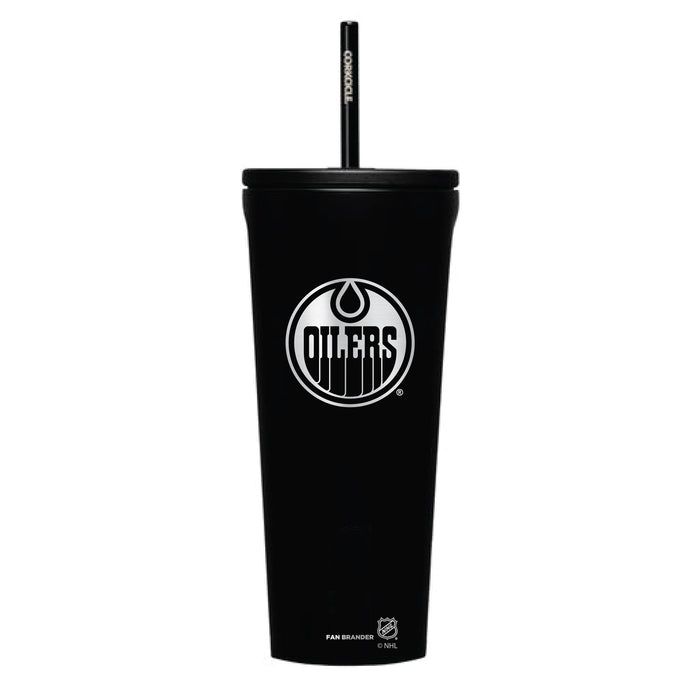 Corkcicle Cold Cup Triple Insulated Tumbler with Edmonton Oilers Primary Logo