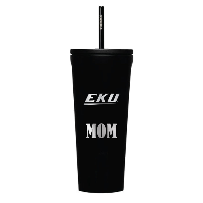 Corkcicle Cold Cup Triple Insulated Tumbler with Eastern Kentucky Colonels Mom Primary Logo